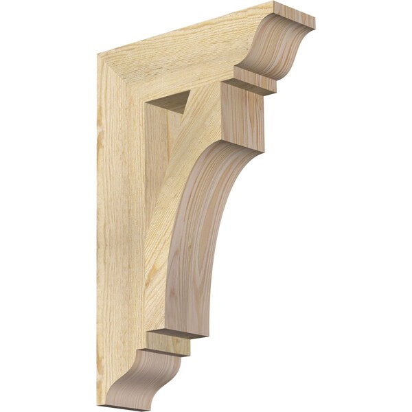 Ekena Millwork Westlake Traditional Rough Sawn Bracket, Douglas Fir, 4"W x 14"D x 22"H BKT04X14X22WTL01RDF - main